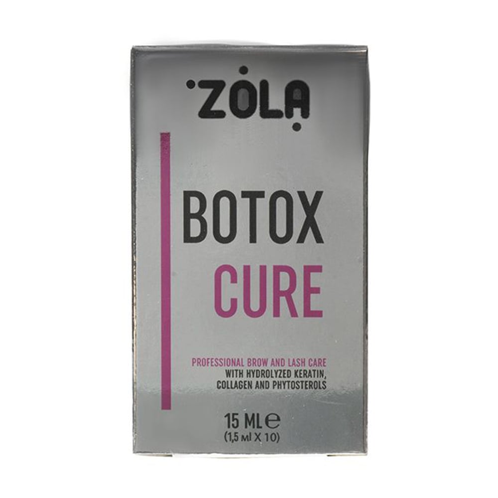Ботокс для брів та вій Zola Botox Cure, 10*1.5 мл (саше)
